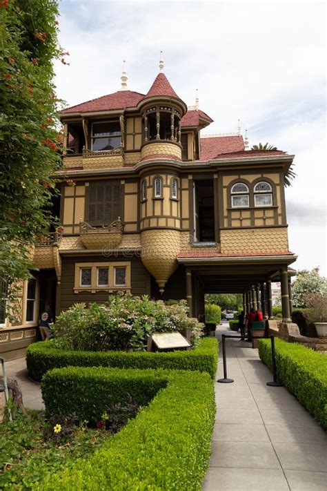 Beautiful Shot Of The Winchester Mystery House In San Jose Usa