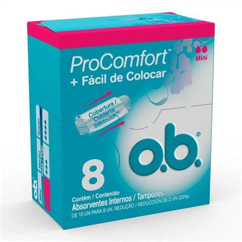 Comprar Absorvente Interno OB ProComfort Mini 8 Unidades