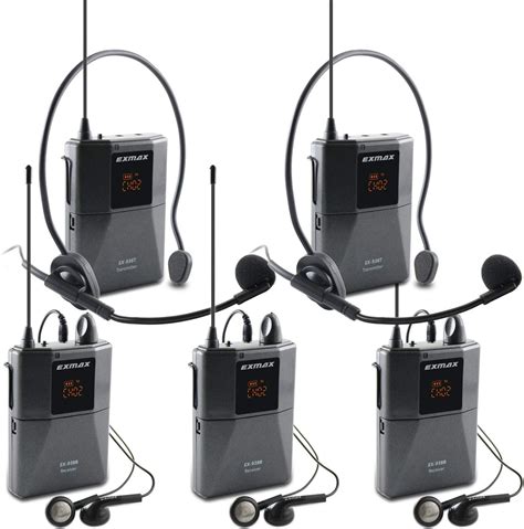 Amazon Exmax Ex Uhf Wireless Church Translator Equipment In