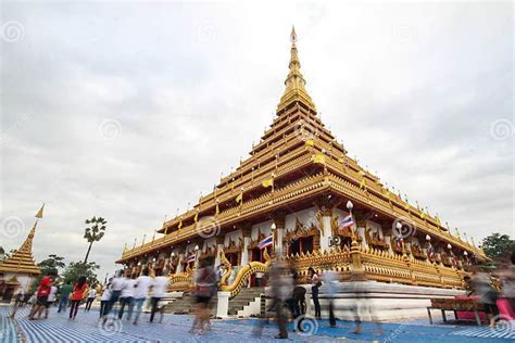 Phra Mahathat Kaen Nakhon Temple Khon Kaen Thailand Editorial