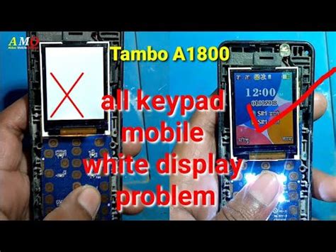 All Keypad Mobile White Display Problem China Mobile White Display