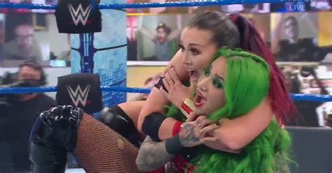 Shotzi Blackheart And Tegan Nox Debut On Wwe Smackdown Defeat Natalya And Tamina