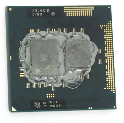 Intel Core i3-380M laptop CPU processzor 2.53Ghz G1 1. gener