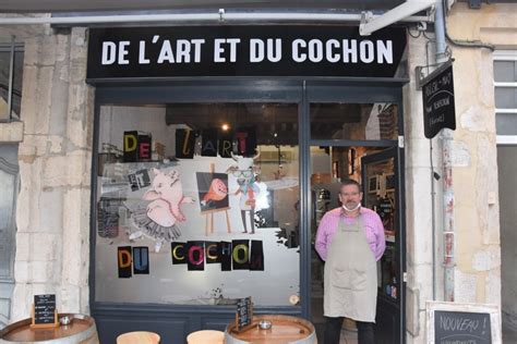 Nouveau commerce à Chalon sur Saône De lArt et du Cochon une