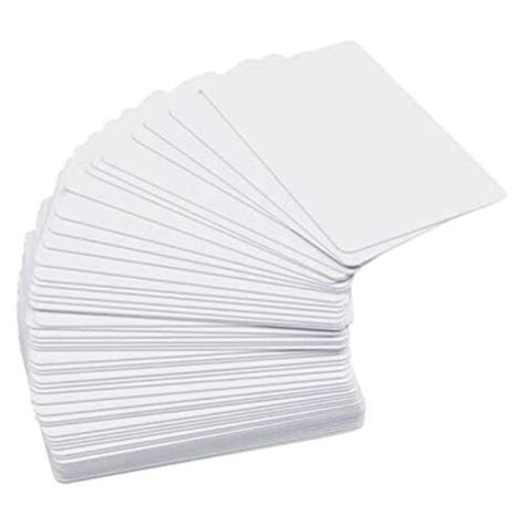 Paquet De Cartes Pvc Vierges De Qualit Sup Rieure Cartes En