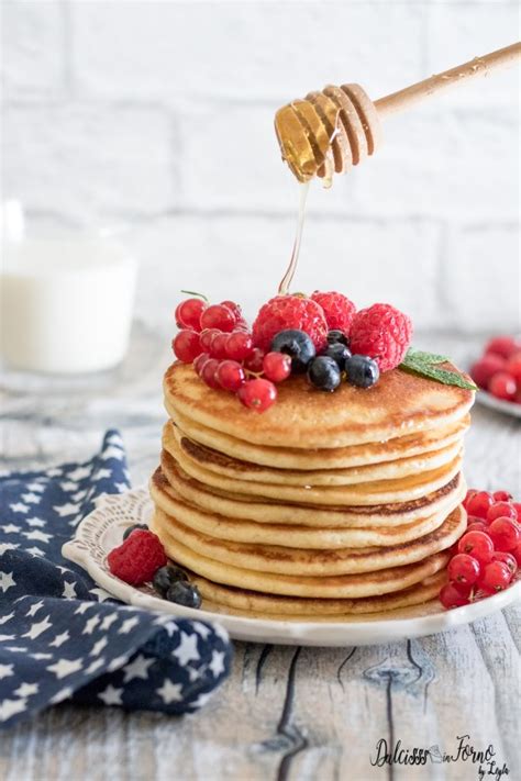 Ricetta Pancake Ricetta Pancake Americani Morbidissimi Dulcisss In Forno