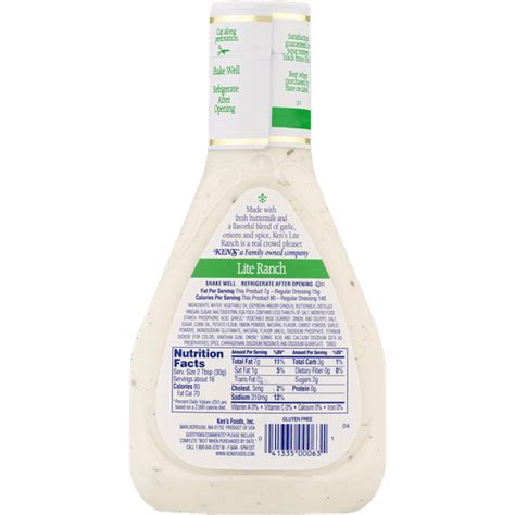 Ken S Ranch Dressing Nutrition Facts | Besto Blog