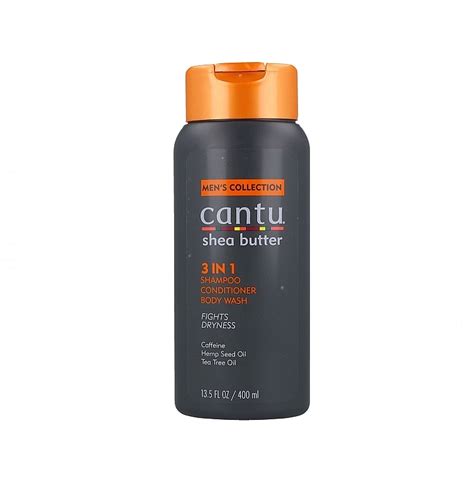 Cantu Shea Butter Mens 3 In 1 Shampoo Conditioner And Body Wash Šampon 3v1 Makeupcz