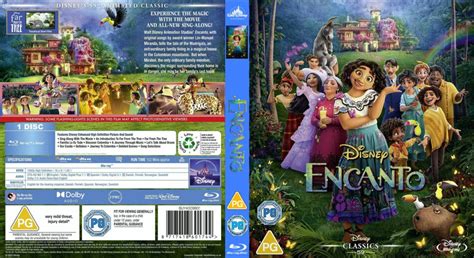 Encanto 2021 R2 Uk Blu Ray Cover And Label Dvdcovercom