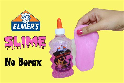 How To Make Slime With Elmers Glue No Borax Laundry Detergent How