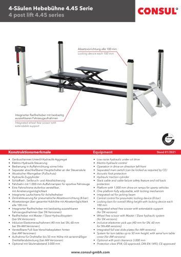 All Consul Werkstattausr Stung Gmbh Catalogs And Technical Brochures