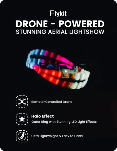 Buy Flykit Mini Deformed Light Drone With Aerial Lightshow | Executive ...