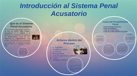 Generalidades Del Sistema Penal Acusatorio By Ariany Martinez On Prezi