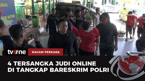 Bareskrim Polri Ungkap Sindikat Judi Online Internasional Ragam