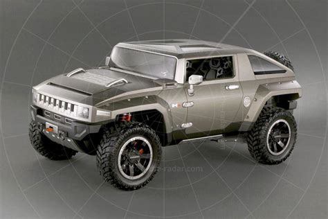 The story of the Hummer HX concept car on Below The Radar