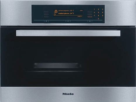 Integrated steam oven - Miele combi steamer