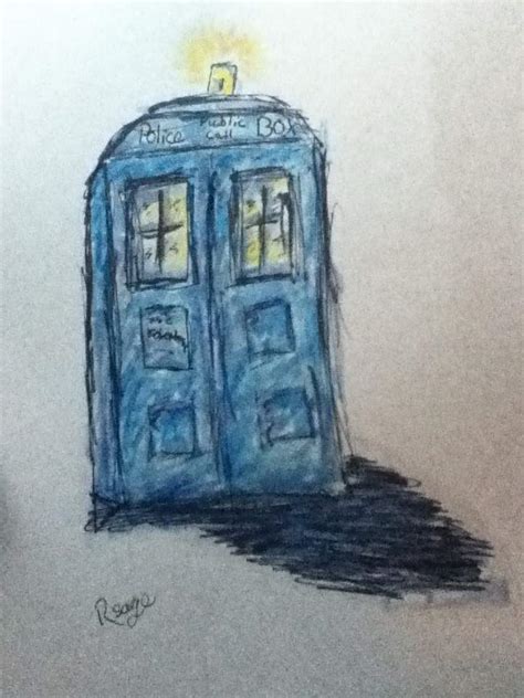 Tardis Drawing Doctor Who Amino