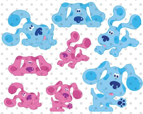 8pcs Blues Clues Svg Bundle Blues Clues Svg Dog Blue Etsy Ireland