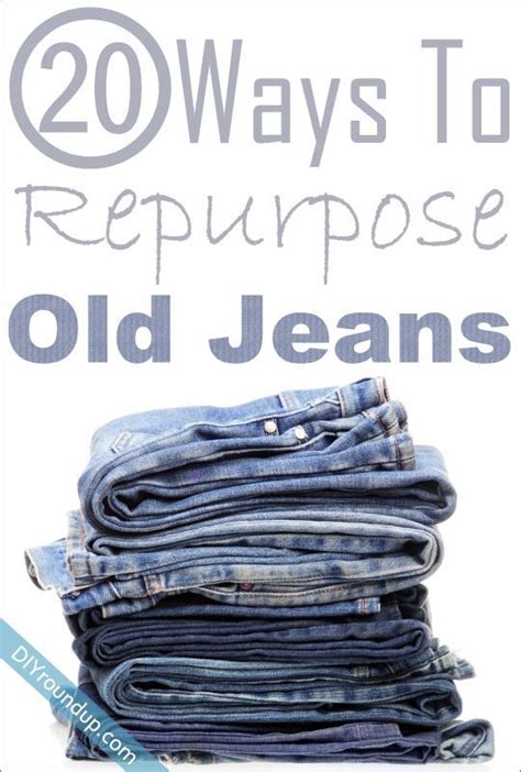 20 Ways To Repurpose Your Old Jeans Diy Roundup Old Jeans Jeans