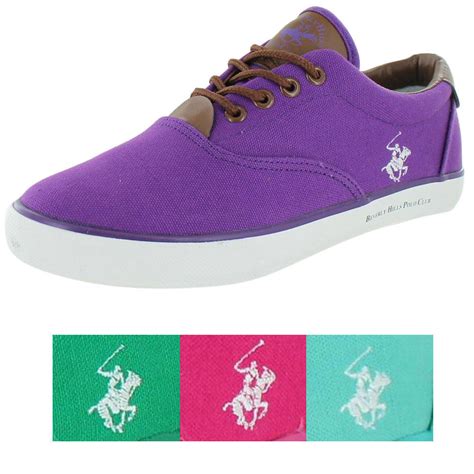 Beverly Hills Polo Club Womens Canvas Sneakers Sale 1999