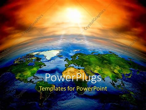 PowerPoint Template: All countries in the world on planet Earth with ...