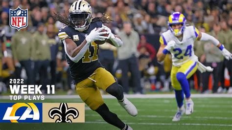 New Orleans Saints Highlights Vs Los Angeles Rams Regular