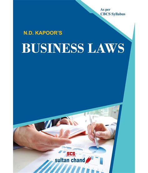 Nd Kapoors Business Laws As Per Choice Based Credit System Cbcs