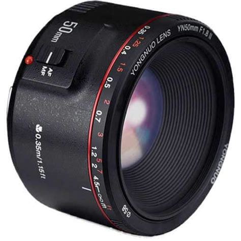 Lensa YongNuo Canon 50mm F1 8 Mark II Harga Terbaik Januari 2025