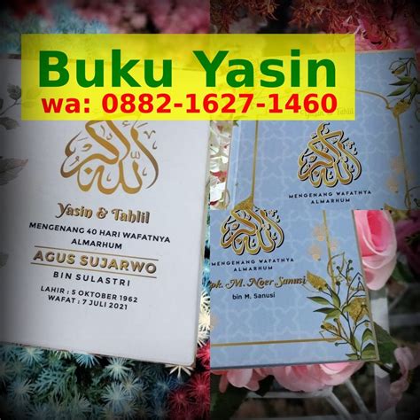 Berapa Harga Bikin Buku Yasin ౦88ᒿIϬᒿᜪIԿϬ౦ wa Pabrik Buku Yasin Murah