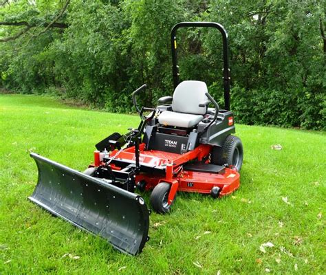 64” Zero Turn Mower Plow with Universal Mount - Nordic Plow