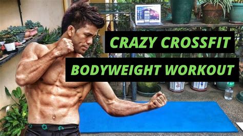 Intense Crossfit Bodyweight Workout Youtube