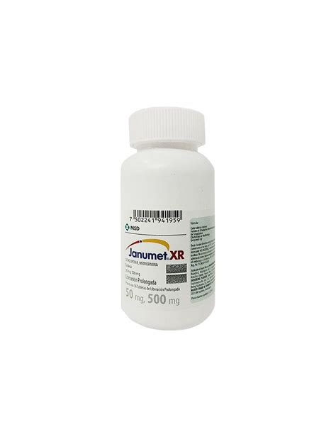 Janumet Xr 50 500 Mg Precio Farmacia En México Y Df