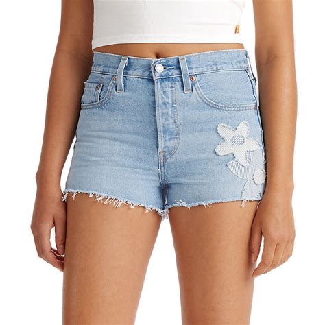 Levis 501 Original High Rise Jean Shorts Shorts Clothing