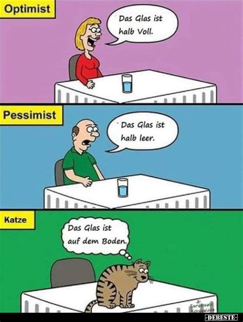 Optimist Das Glas Ist Halb Voll Pessimist Das Glas Ist Halb Debeste De