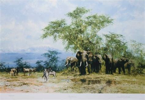 David Shepherd Amboseli Mutualart