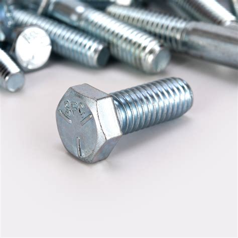 ANC BSW High Strength White Zinc Plated Hex Bolts