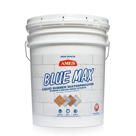 Reviews For Ames Blue Max Gal White Basement Waterproofing Sealer