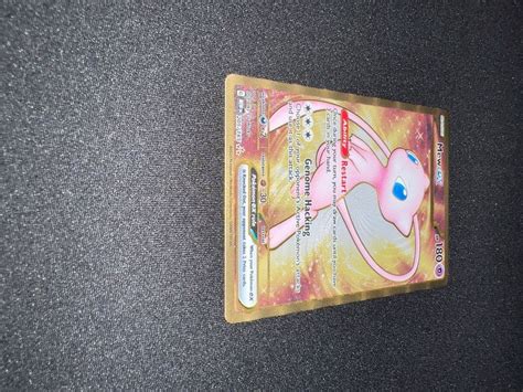 Pok Mon Tcg Gold Mew Ex Metall Karte Kaufen Auf Ricardo