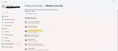 Activer Désactiver le pare feu Microsoft Defender dans Windows 11