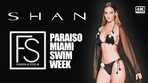 Shan Spring Summer 2024 Miami Swim Week Priscilla Ricart In Slow Motion