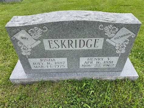 Henry Valentine Eskridge 1881 1962 Mémorial Find a Grave