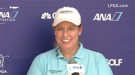 Brittany Lincicome Opening Round Interview at the ANA Inspiration | LPGA | Ladies Professional ...