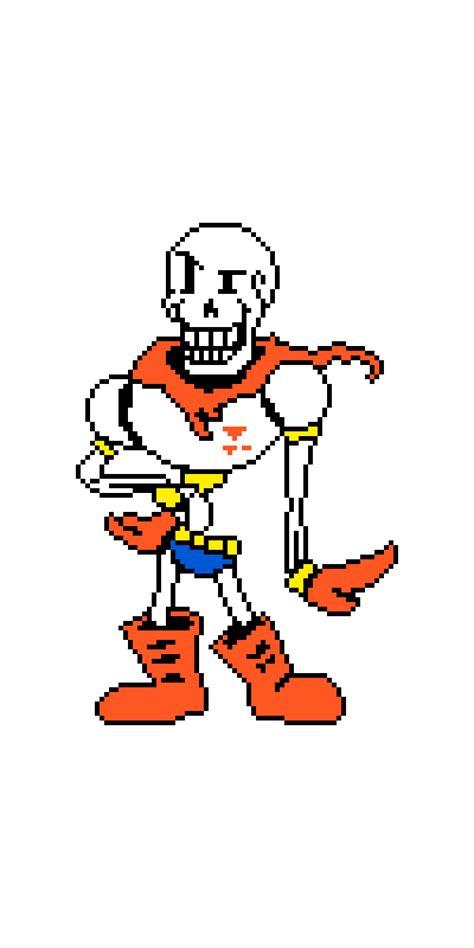 Pixilart - Horrible Papyrus Sprite Animation... by ResidentSimon