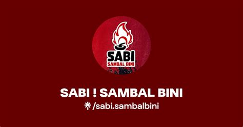 Sabi Sambal Bini Linktree