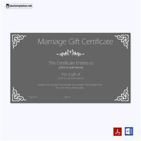 60+ FREE Best Marriage Certificate Templates