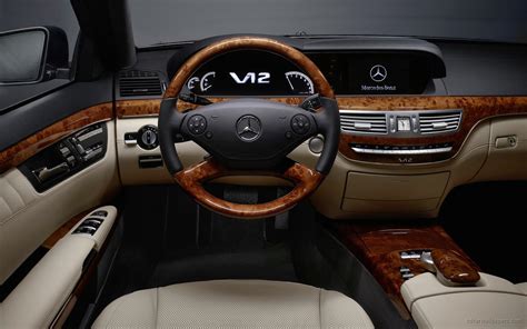 2010 Mercedes Benz S Klasse Innen Hd Desktop Hintergrund Widescreen High Definition Vollbild