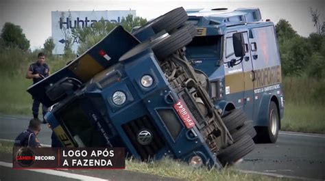 Câmera Record mostra a rotina arriscada dos vigilantes de carros fortes