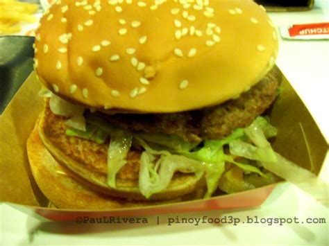 clandestine food trip  mcdos big mac