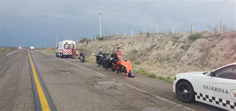 Motociclista Cae En Baches De La V A Corta