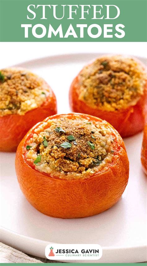 Stuffed Tomatoes Recipe - Jessica Gavin